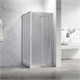 VECONI Душевой угол прямоугольный, двери раздвижные Rovigo RV-27CH, 1200х800х1900, хром, стекло pear RV27CH-12080-02-C8