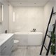 CEZARES Slim Акриловая ванна отдельностоящая размер 180x80 см, белый SLIM CENTRAL-180-80-60-W37-SET