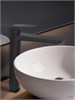 LEMARK Смеситель Hosta LM12309BL для раковины высокий , черный LM12309BL