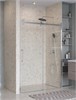 BELBAGNO Marino Душевая дверь в нишу раздвижные ширина 140 см, профиль - хром / стекло - прозрачное MARINO-2-BF-1-140-C-CR