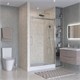 BELBAGNO Marino Душевая дверь в нишу раздвижные ширина 140 см, профиль - хром / стекло - прозрачное MARINO-2-BF-1-140-C-CR