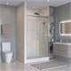 BELBAGNO Marino Душевая дверь в нишу раздвижные ширина 140 см, профиль - хром / стекло - прозрачное MARINO-2-BF-1-140-C-CR
