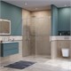 BELBAGNO Soft Close-1 Душевая дверь в нишу раздвижная ширина 150 см, профиль - хром / стекло - прозрачное SOFT_CLOSE-1-BF-1-150-C-Cr