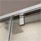 BELBAGNO Soft Close-1 Душевая дверь в нишу раздвижная ширина 150 см, профиль - хром / стекло - прозрачное SOFT_CLOSE-1-BF-1-150-C-Cr