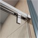 BELBAGNO Soft Close-1 Душевая дверь в нишу раздвижная ширина 150 см, профиль - хром / стекло - прозрачное SOFT_CLOSE-1-BF-1-150-C-Cr