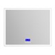 BELBAGNO Зеркало с встроенным светильником, сенсорным выключателем, bluetooth, цифровым термометром, радио SPC-GRT-1200-800-LED-TCH-RAD, 12W, 220-240V, 1200x30x800 SPC-GRT-1200-800-LED-TCH-RAD