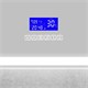 BELBAGNO Зеркало с встроенным светильником, сенсорным выключателем, bluetooth, цифровым термометром, радио SPC-GRT-1200-800-LED-TCH-RAD, 12W, 220-240V, 1200x30x800 SPC-GRT-1200-800-LED-TCH-RAD