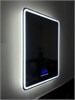 BELBAGNO Marino Зеркало с встроенным светильником, сенсорным выключателем, bluetooth, цифровым термометром, радио SPC-MAR-600-800-LED-TCH-RAD, 12W, 220-240V, 600x30x800 SPC-MAR-600-800-LED-TCH-RAD