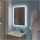 BELBAGNO Marino Зеркало со встроенной подсветкой, голосовым управлением и подогревом SPC-MAR-600-800-LED-TCH-SND, 12W, 220-240V, 600x30x800 SPC-MAR-600-800-LED-TCH-SND