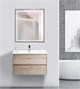 BELBAGNO Kraft Зеркало в алюминиевой раме со встроенным светильником, сенсорным выключателем и подогревом, SPC-KRAFT-700-800-LED-TCH-WARM-NERO,  700x32x900 мм SPC-KRAFT-700-800-LED-TCH-WARM-NERO