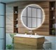 BELBAGNO Зеркало с интерьерной подсветкой SPC-INT-900-LED, без выключателя, 12V, 220-240V, 900x30 SPC-INT-900-LED