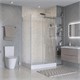 BELBAGNO Marino Душевой уголок прямоугольный размер 110x100 см профиль - хром / стекло - прозрачное, двери раздвижные MARINO-2-AH-1-110/100-C-Cr