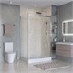 BELBAGNO Marino Душевой уголок прямоугольный размер 110x80 см профиль - хром / стекло - прозрачное, двери раздвижные MARINO-2-AH-1-110/80-C-Cr