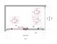 BELBAGNO Marino Душевой уголок прямоугольный размер 130x80 см профиль - оружейная сталь / стекло - прозрачное, двери раздвижные MARINO-2-AH-1-130/80-C-GM