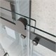BELBAGNO Marino Душевой уголок прямоугольный размер 130x90 см профиль - оружейная сталь / стекло - прозрачное, двери раздвижные MARINO-2-AH-1-130/90-C-GM