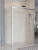 BELBAGNO Marino Душевой уголок прямоугольный размер 140x80 см профиль - хром / стекло - прозрачное, двери раздвижные MARINO-2-AH-1-140/80-C-Cr
