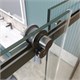 BELBAGNO Soft Close-2 Душевой уголок прямоугольный размер 130x80 см профиль - оружейная сталь / стекло - прозрачное, двери раздвижные SOFT_CLOSE-2-AH-1-130/80-C-GM
