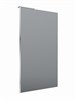 BELBAGNO Uno Душевая перегородка ширина 110 см, профиль - хром / стекло - серое UNO-L-1-TB-110-GR-Cr
