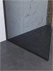 BELBAGNO Uno Душевая перегородка ширина 110 см, профиль - оружейная сталь / стекло - серое UNO-L-1-TB-110-GR-GM
