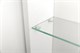 BELBAGNO Зеркальный шкаф с одной распашной дверью, с двумя стеклянными полками, со встроенной подсветкой и сенсорным выключателем SPC-GRT-500/800-1A-LED-TCH, 12W, 220-240V, 500x800x150 SPC-GRT-500/800-1A-LED-TCH