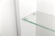 BELBAGNO Зеркальный шкаф с одной распашной дверью, с двумя стеклянными полками, со встроенной подсветкой и сенсорным выключателем SPC-GRT-600/800-1A-LED-TCH, 12W, 220-240V, 600x800x150 SPC-GRT-600/800-1A-LED-TCH