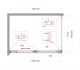 BELBAGNO Soft Close-1 Душевой уголок прямоугольный размер 110x80 см профиль - хром / стекло - прозрачное, двери раздвижные SOFT_CLOSE-1-AH-1-110/80-C-Cr