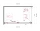 BELBAGNO Soft Close-1 Душевой уголок прямоугольный размер 130x80 см профиль - оружейная сталь / стекло - прозрачное, двери раздвижные SOFT_CLOSE-1-AH-1-130/80-C-GM