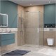 BELBAGNO Soft Close-1 Душевой уголок прямоугольный размер 130x90 см профиль - хром / стекло - прозрачное, двери раздвижные SOFT_CLOSE-1-AH-1-130/90-C-Cr