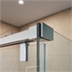 BELBAGNO Soft Close-1 Душевой уголок прямоугольный размер 150x100 см профиль - хром / стекло - прозрачное, двери раздвижные SOFT_CLOSE-1-AH-1-150/100-C-Cr