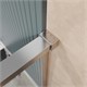 BELBAGNO Soft Close-1 Душевой уголок прямоугольный размер 150x80 см профиль - хром / стекло - прозрачное, двери раздвижные SOFT_CLOSE-1-AH-1-150/80-C-Cr