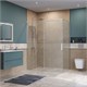 BELBAGNO Soft Close-1 Душевой уголок прямоугольный размер 150x80 см профиль - хром / стекло - прозрачное, двери раздвижные SOFT_CLOSE-1-AH-1-150/80-C-Cr