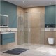 BELBAGNO Soft Close-1 Душевой уголок прямоугольный размер 150x90 см профиль - хром / стекло - прозрачное, двери раздвижные SOFT_CLOSE-1-AH-1-150/90-C-Cr