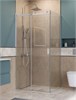 BELBAGNO Soft Close-2 Душевой уголок прямоугольный размер 100x90 см профиль - хром / стекло - прозрачное, двери раздвижные SOFT_CLOSE-2-AH-1-100/90-C-Cr