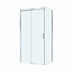 BELBAGNO Soft Close-2 Душевой уголок прямоугольный размер 110x100 см профиль - хром / стекло - прозрачное, двери раздвижные SOFT_CLOSE-2-AH-1-110/100-C-Cr