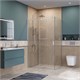 BELBAGNO Soft Close-2 Душевой уголок прямоугольный размер 120x90 см профиль - хром / стекло - прозрачное, двери раздвижные SOFT_CLOSE-2-AH-1-120/90-C-Cr
