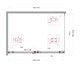 BELBAGNO Soft Close-2 Душевой уголок прямоугольный размер 140x100 см профиль - оружейная сталь / стекло - прозрачное, двери раздвижные SOFT_CLOSE-2-AH-1-140/100-C-GM