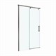 BELBAGNO Soft Close-1 Душевая дверь в нишу раздвижная ширина 120 см, профиль - оружейная сталь / стекло - прозрачное SOFT_CLOSE-1-BF-1-120-C-GM