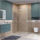 BELBAGNO Soft Close-2 Душевой уголок прямоугольный размер 150x100 см профиль - хром / стекло - прозрачное, двери раздвижные SOFT_CLOSE-2-AH-1-150/100-C-Cr