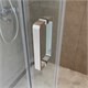 BELBAGNO Soft Close-2 Душевой уголок прямоугольный размер 150x80 см профиль - хром / стекло - прозрачное, двери раздвижные SOFT_CLOSE-2-AH-1-150/80-C-Cr