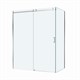 BELBAGNO Soft Close-2 Душевой уголок прямоугольный размер 160x90 см профиль - хром / стекло - прозрачное, двери раздвижные SOFT_CLOSE-2-AH-1-160/90-C-Cr