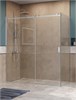 BELBAGNO Soft Close-2 Душевой уголок прямоугольный размер 180x100 см профиль - хром / стекло - прозрачное, двери раздвижные SOFT_CLOSE-2-AH-1-180/100-C-Cr