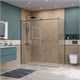 BELBAGNO Soft Close-2 Душевой уголок прямоугольный размер 180x80 см профиль - оружейная сталь / стекло - прозрачное, двери раздвижные SOFT_CLOSE-2-AH-1-180/80-C-GM
