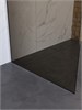 BELBAGNO Uno Душевая перегородка ширина 100 см, профиль - хром / стекло - Бронза UNO-L-1-TB-100-BR-Cr