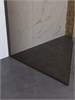 BELBAGNO Uno Душевая перегородка ширина 100 см, профиль - оружейная сталь / стекло - Бронза UNO-L-1-TB-100-BR-GM