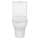 VITRA Унитаз-компакт напольный Zentrum 9824B003-7219 с сиденьем микролифт белый санитарный фарфор антибактериальное покрытие Hygiene 9824B003-7219