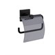 VITRA Держатель для туалетной бумаги Root A4480436 матовый черный нержавеющая сталь A4480436