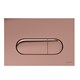 VITRA Кнопка смыва для инсталляции Root Round 740-2240 мягкая медь глянец двойный смыв 740-2240