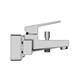 VITRA Настенный смеситель для ванны Minimax Square A43520EXP однорычажный хром латунь A43520EXP