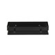 LEMARK Полка для душа прямая 300 мм SHELF LINE из нерж. стали с крючками, черный 9772050
