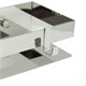 LEMARK Полка для душа прямая 400 мм SHELF LINE из нерж. стали с крючками, хром 9771052